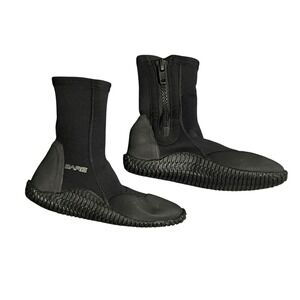 "Bare"‎ Scuba Snorkeling Diving Boots New Size 6 Black Neoprene Non Slip Sole